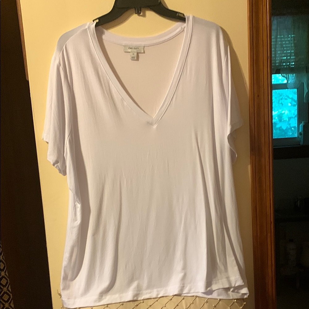 On 34th short sleeve shirt